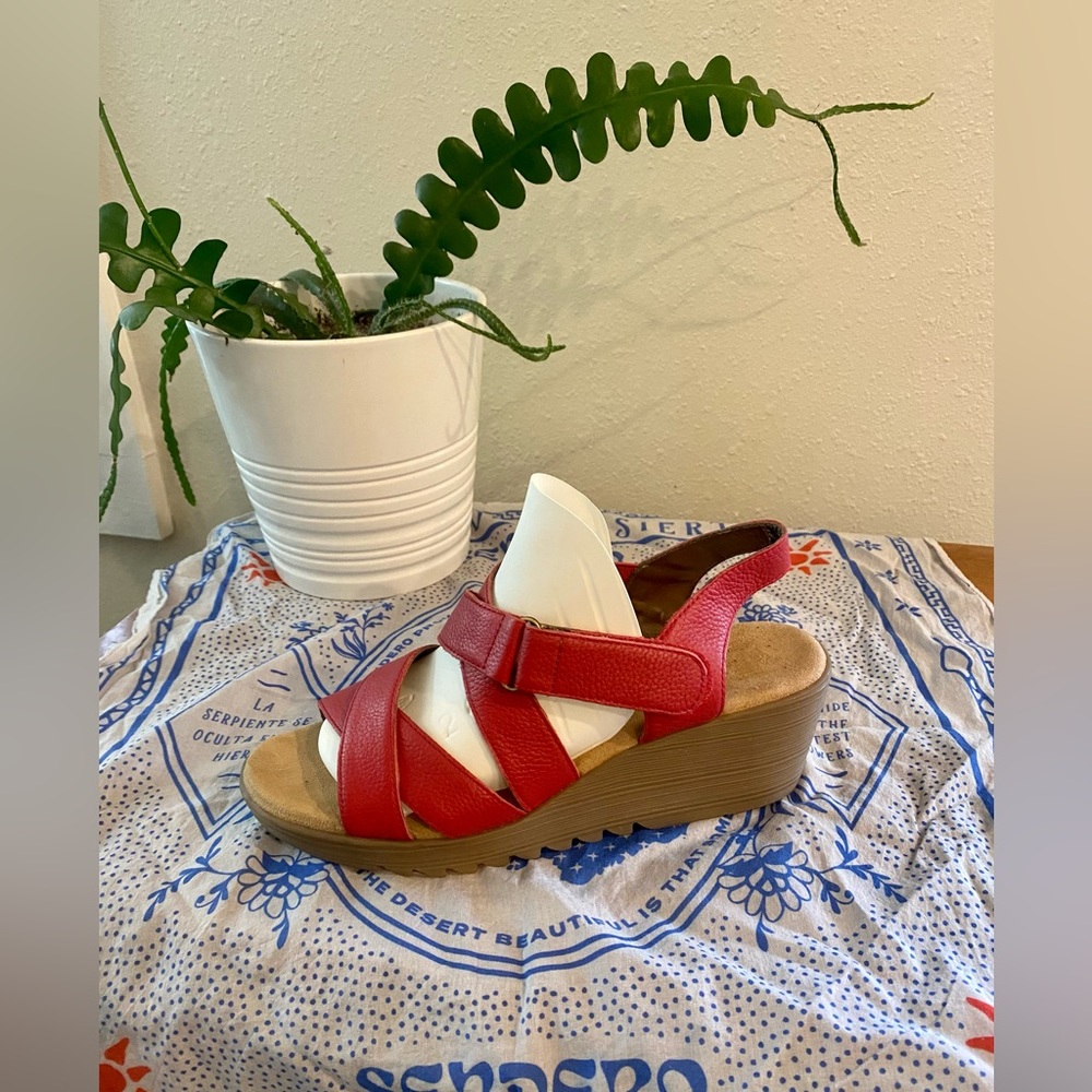 Aerosoles Red Wedges